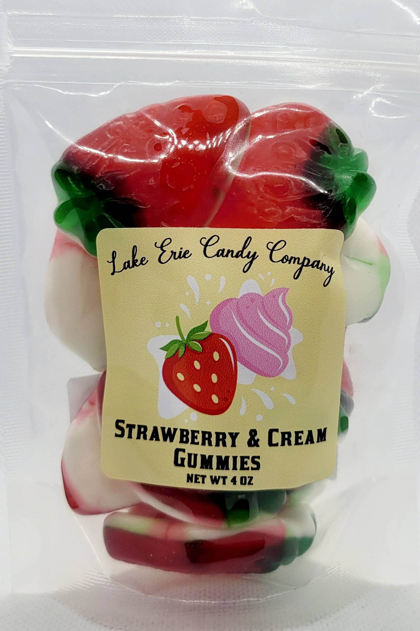 Lake Erie Candy Company - Strawberry & Cream Gummies