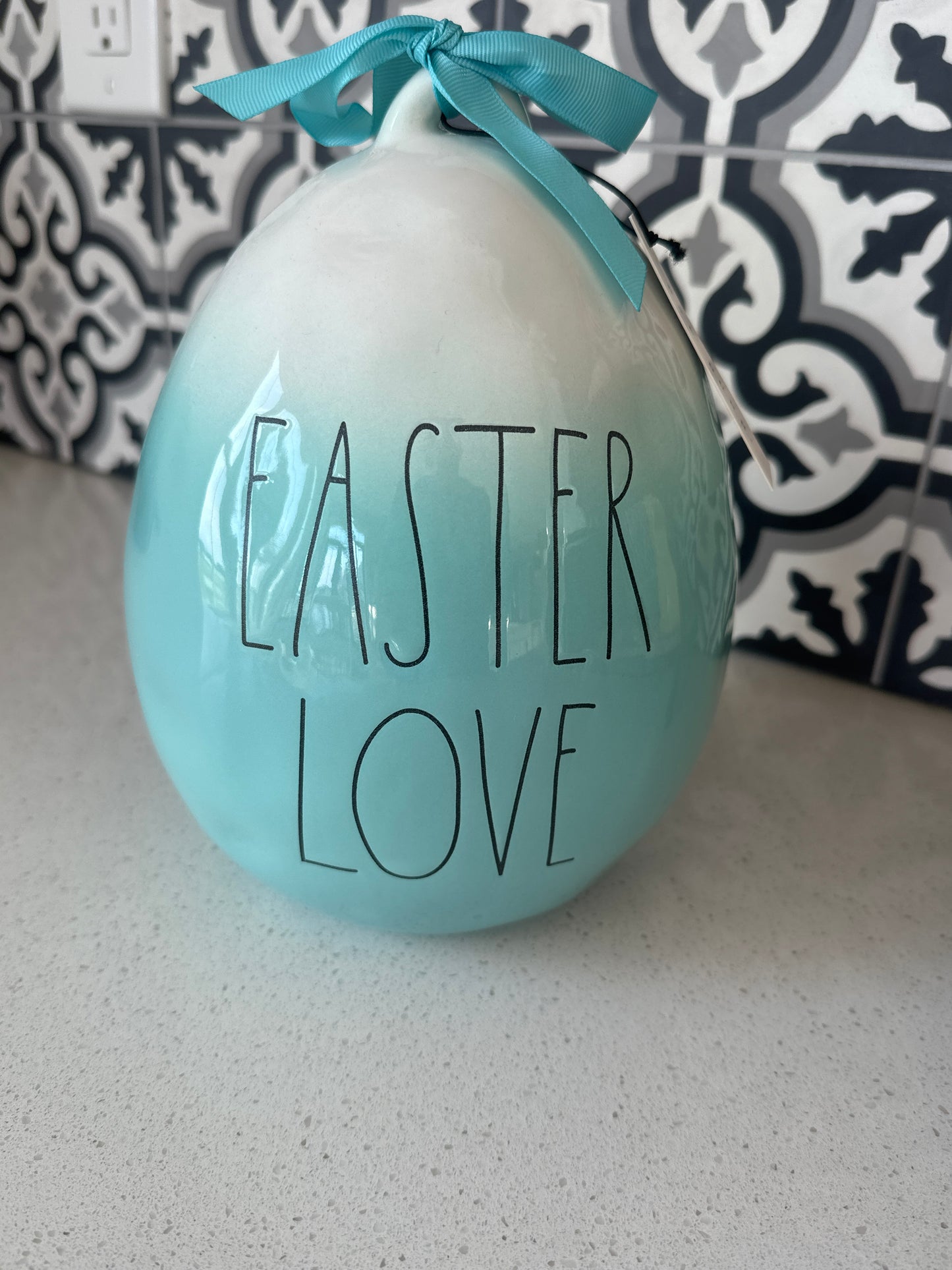 Rae Dunn - "Easter Love" - 9” tall