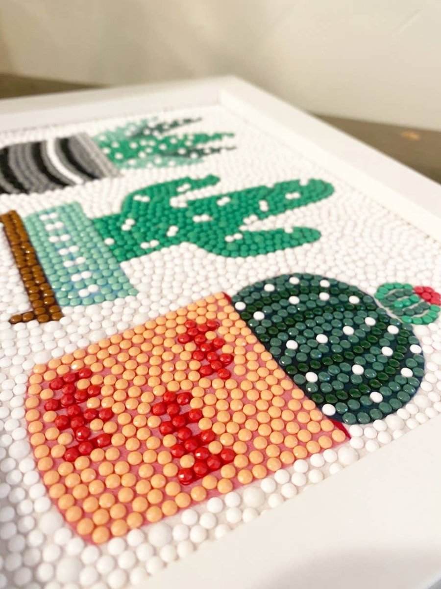 Addison Lane Designs Inc. - Cactus Diamond Art Kit - Purses & Pearls