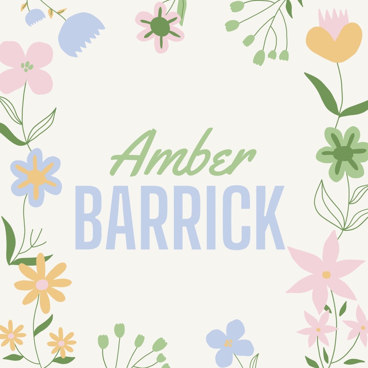 Amber Barrick - Purses & Pearls