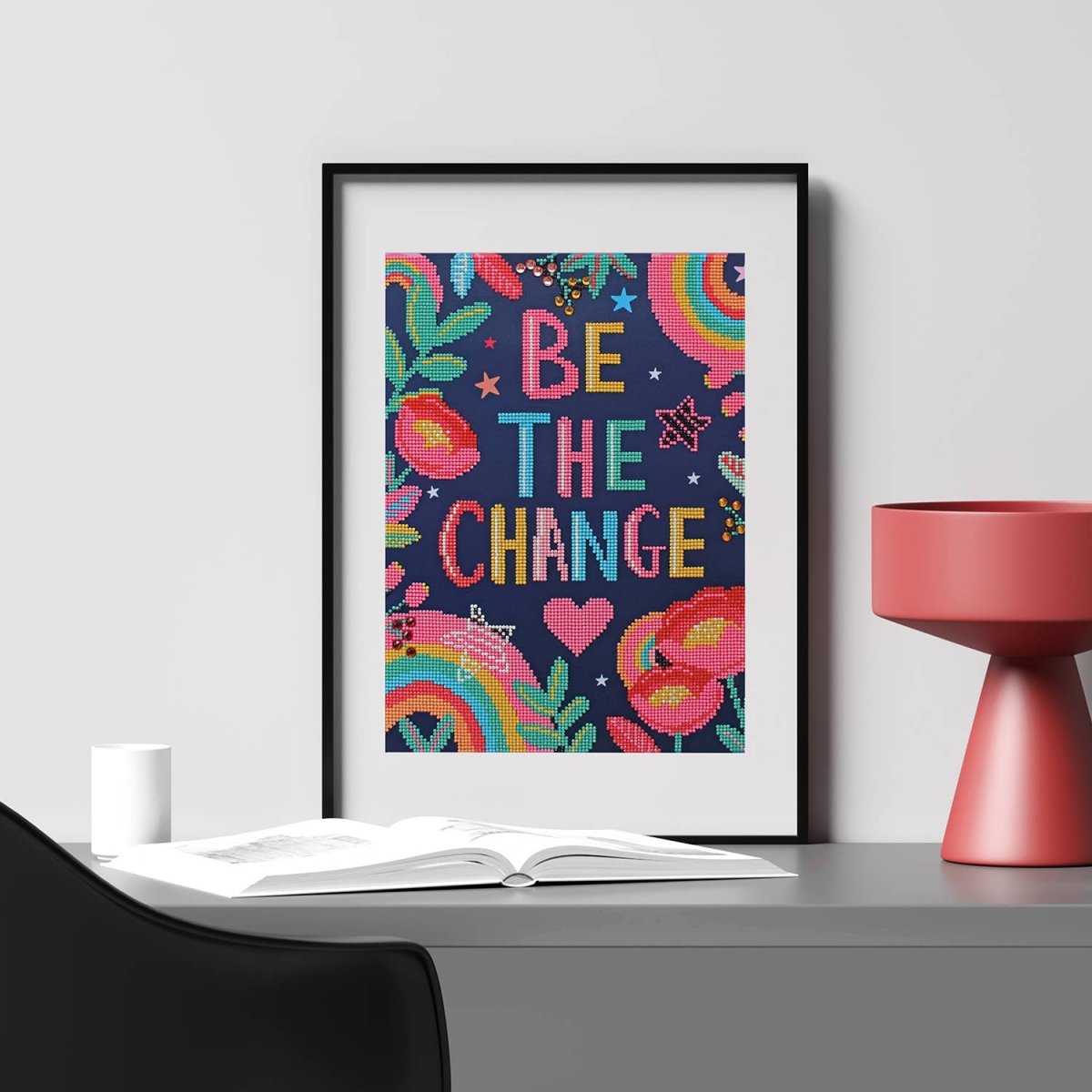Be the Change Diamond Painting Kit - Purses & Pearls