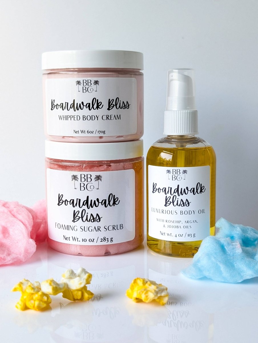 Beachy Bubbles Bath Co - Boardwalk Bliss Whipped Body Cream - Purses & Pearls