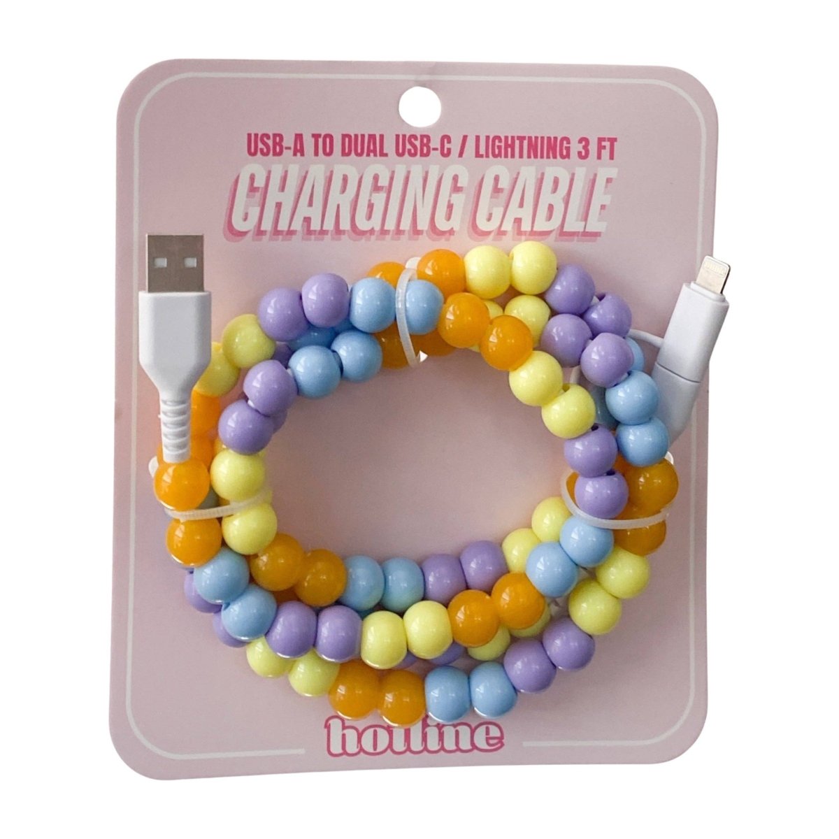Beaded Charging Cables - Purses & Pearls