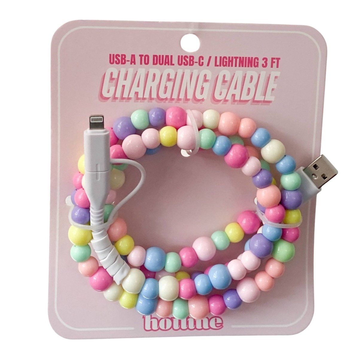Beaded Charging Cables - Purses & Pearls