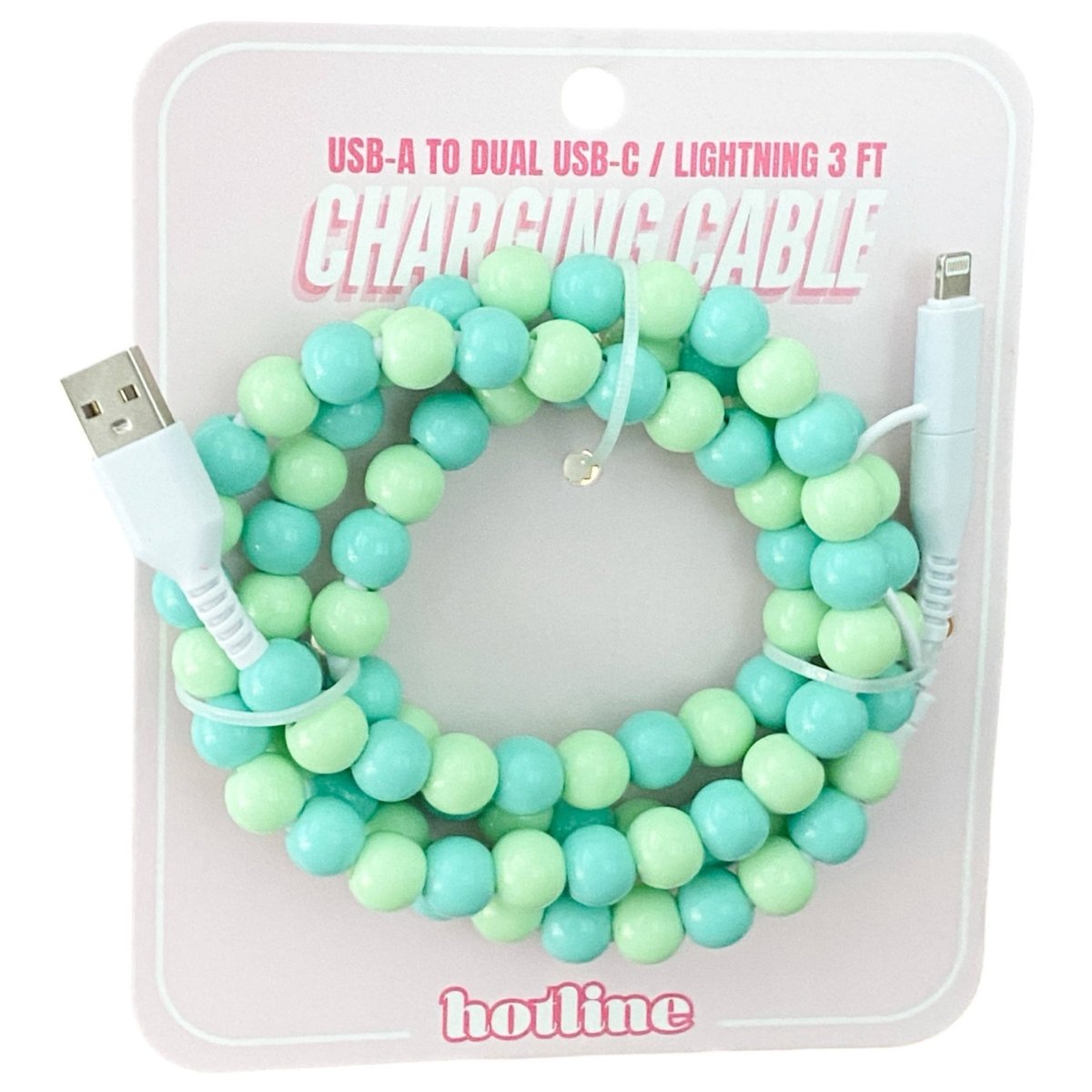 Beaded Charging Cables - Purses & Pearls
