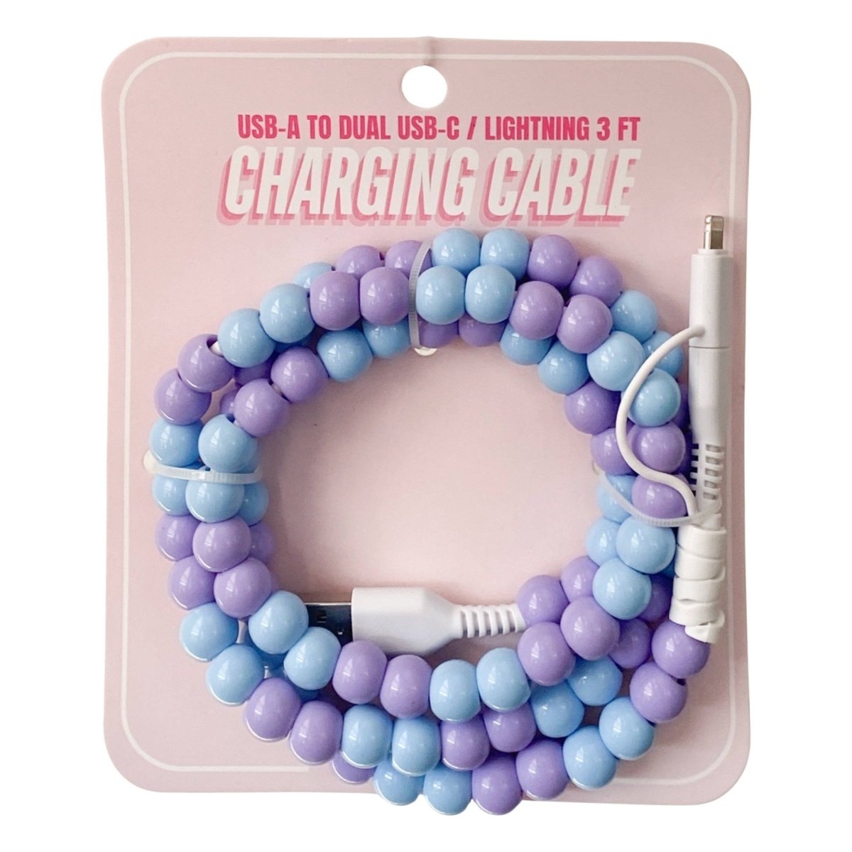 Beaded Charging Cables - Purses & Pearls