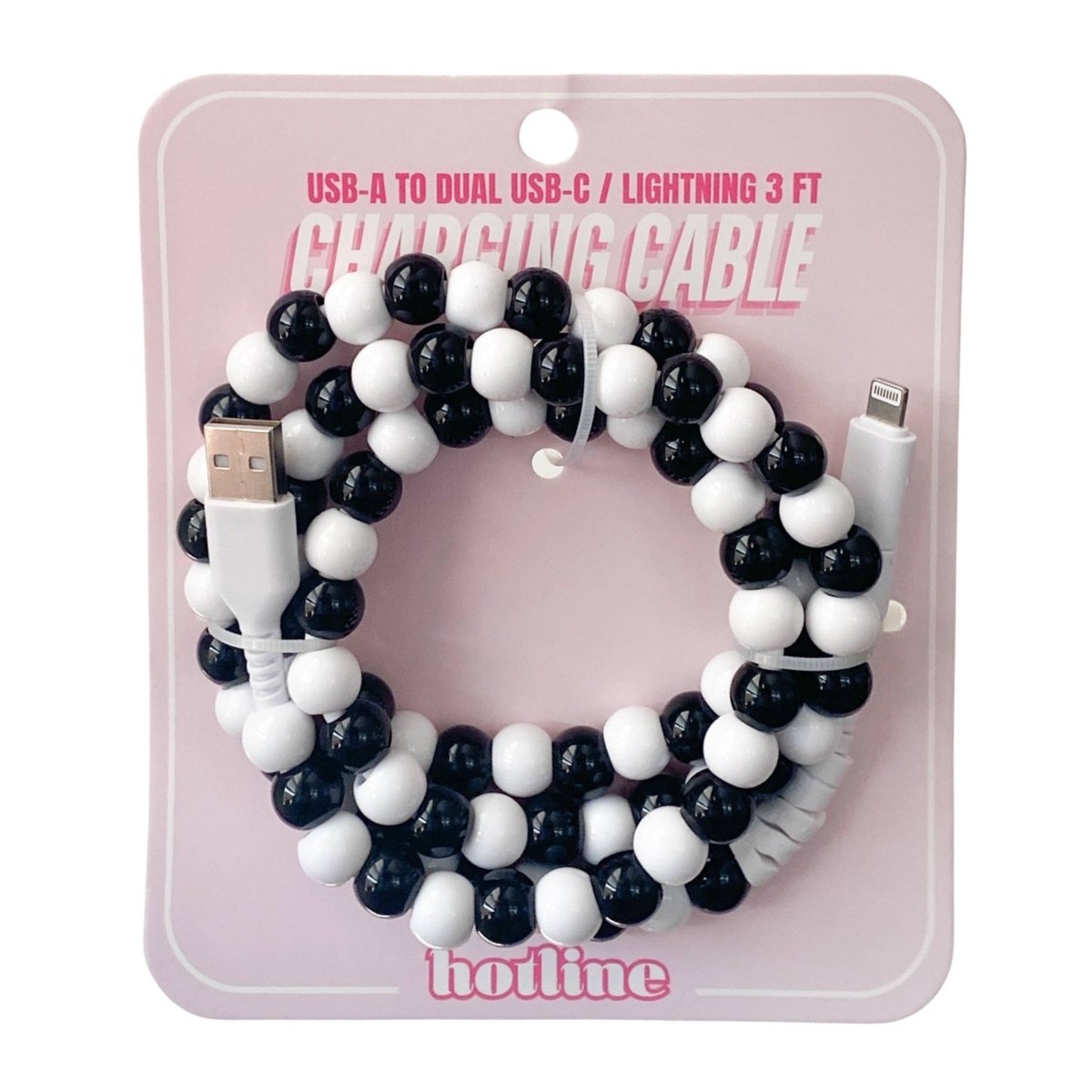 Beaded Charging Cables - Purses & Pearls