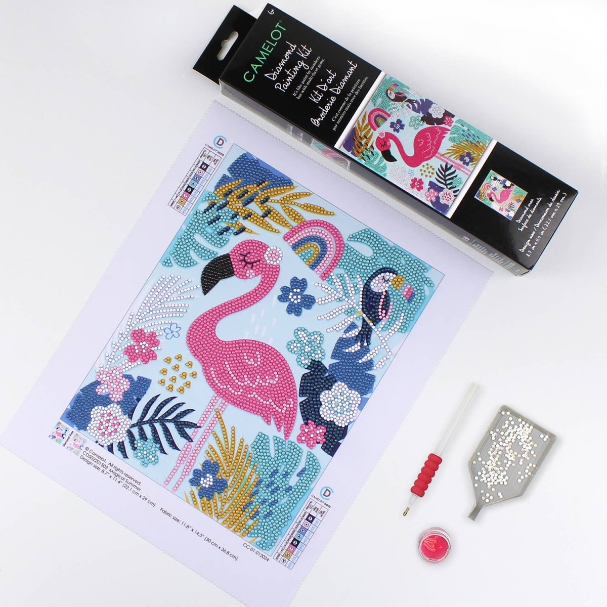 Camelot - Magical Summer Diamond Painting Kit - Purses & Pearls