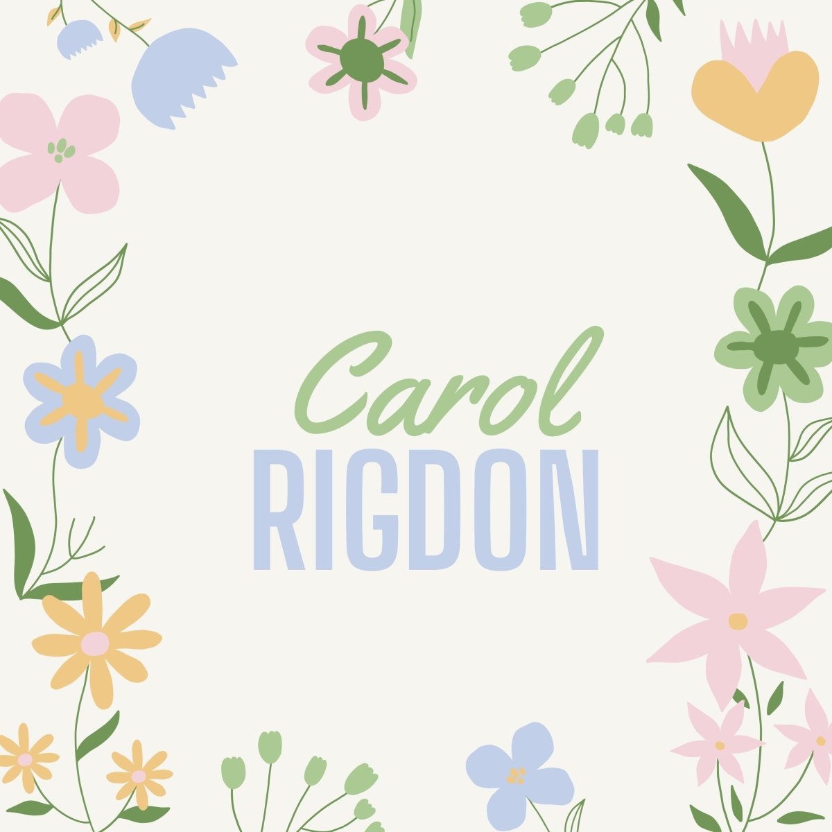 Carol Rigdon - Purses & Pearls