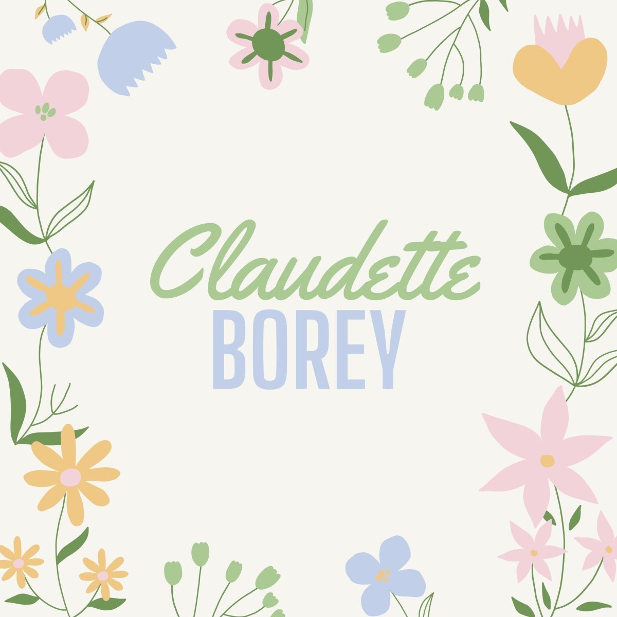 Claudette Borey - Purses & Pearls