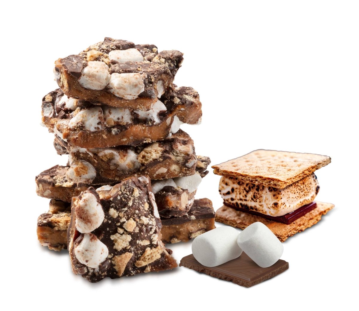 Dave's Sweet Tooth Chocolate Toffee - S'mores Toffee Pouch - Purses & Pearls