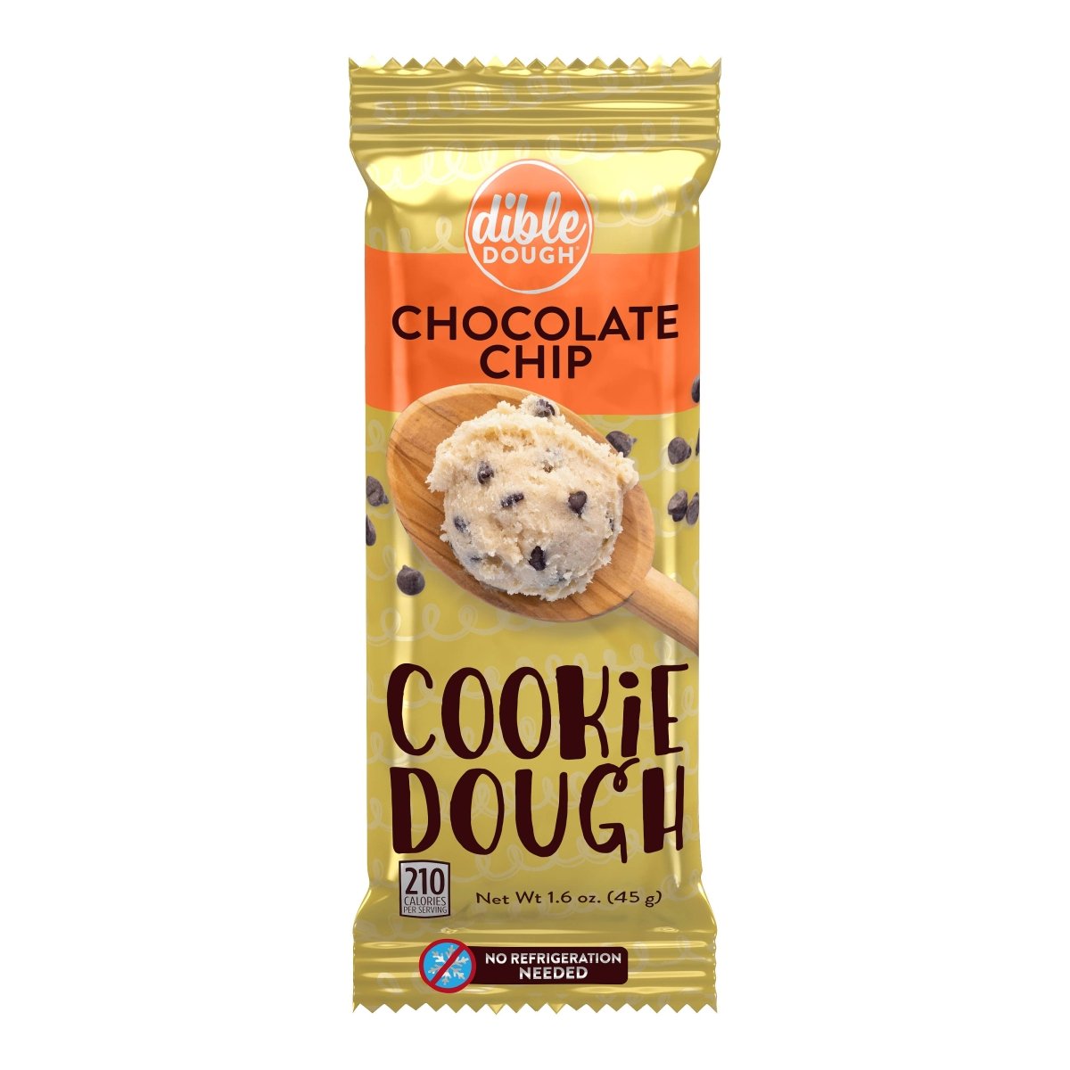 Dible Dough, LLC - Chocolate Chip Cookie Dough Bar - Purses & Pearls