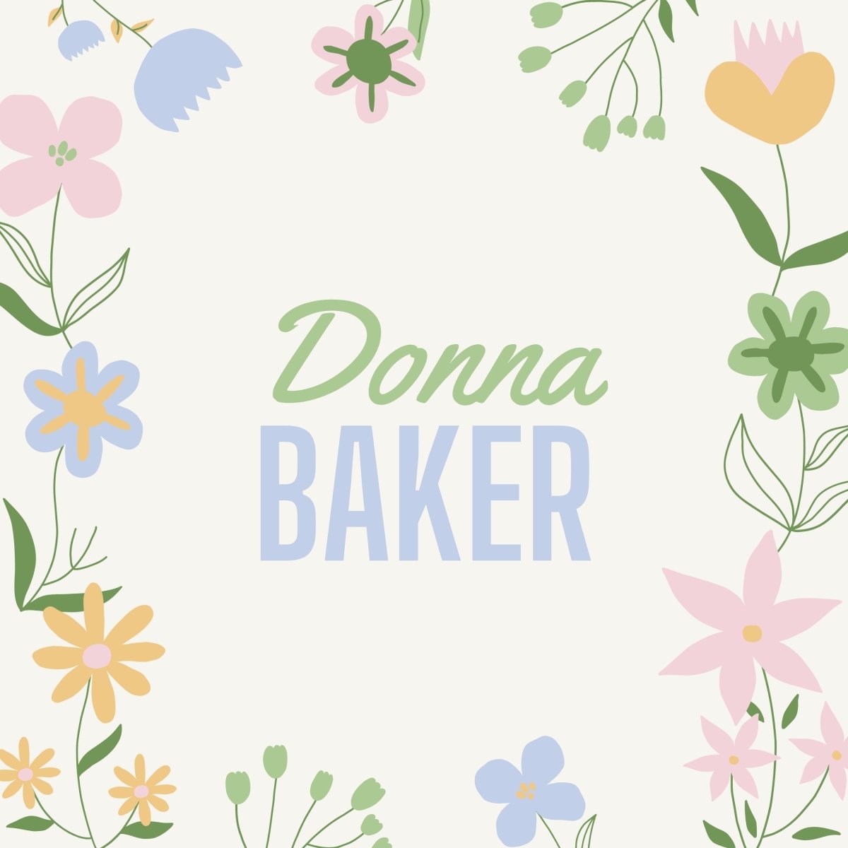 Donna Baker - Purses & Pearls