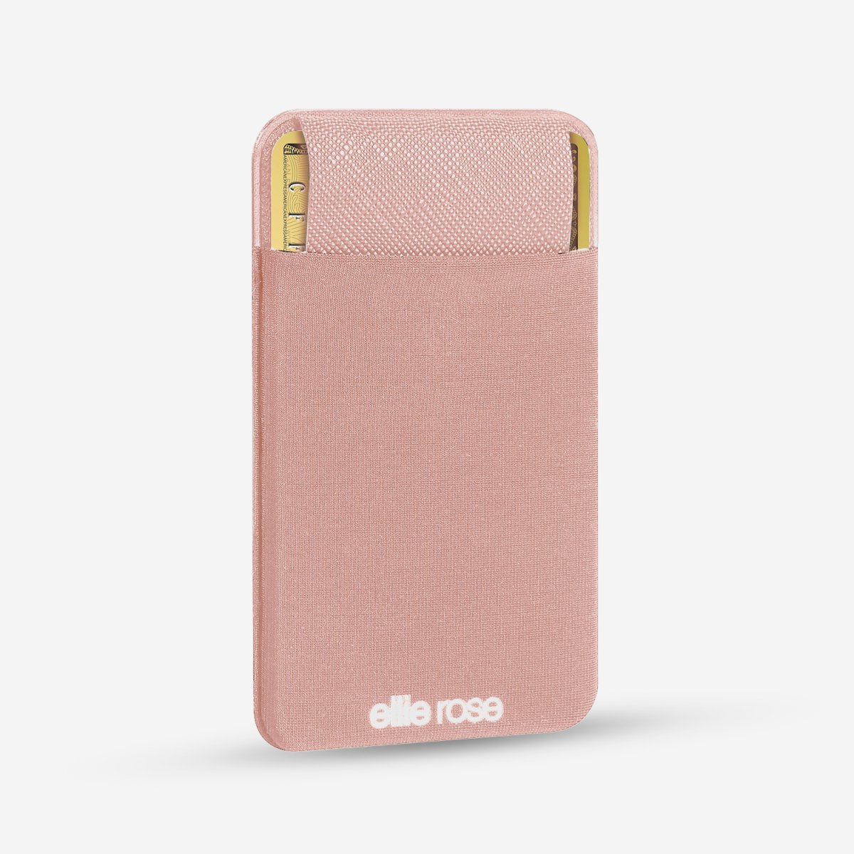 Ellie Rose - Stick - On Phone Pocket (Blush) - Purses & Pearls