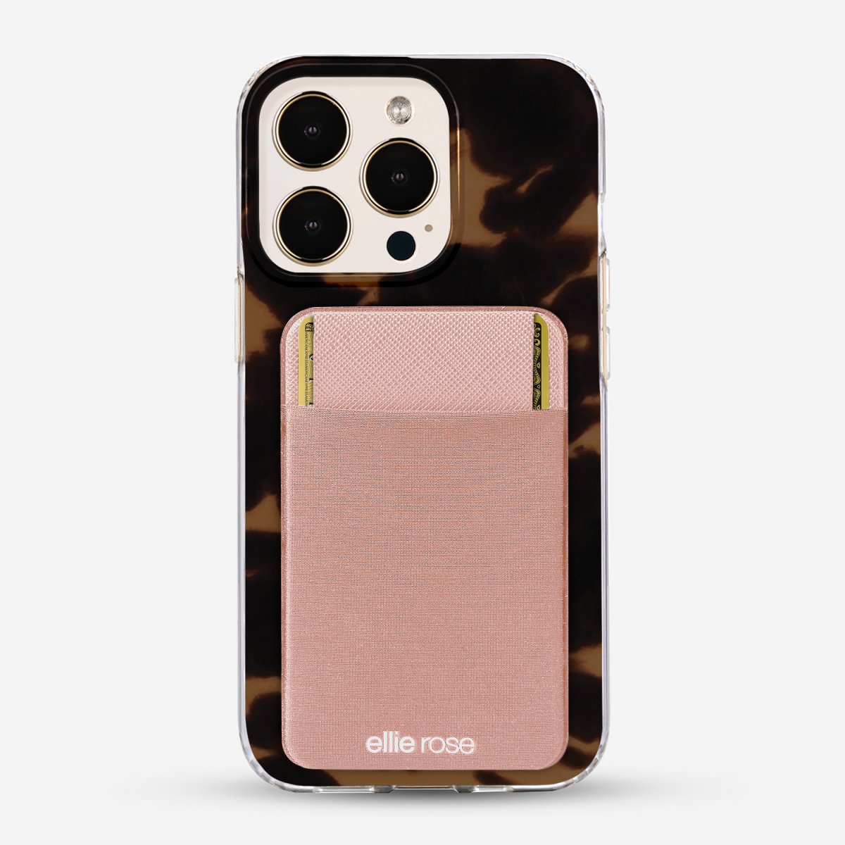 Ellie Rose - Stick - On Phone Pocket (Blush) - Purses & Pearls