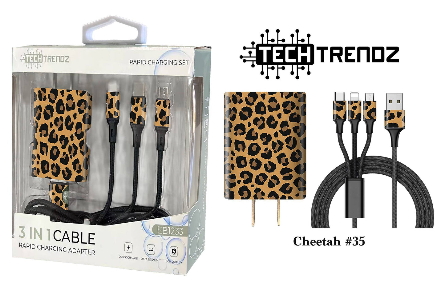 Tech Trendz - Quick Charging All In One Set