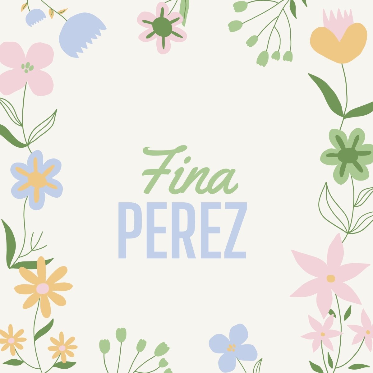 Fina Perez - Purses & Pearls