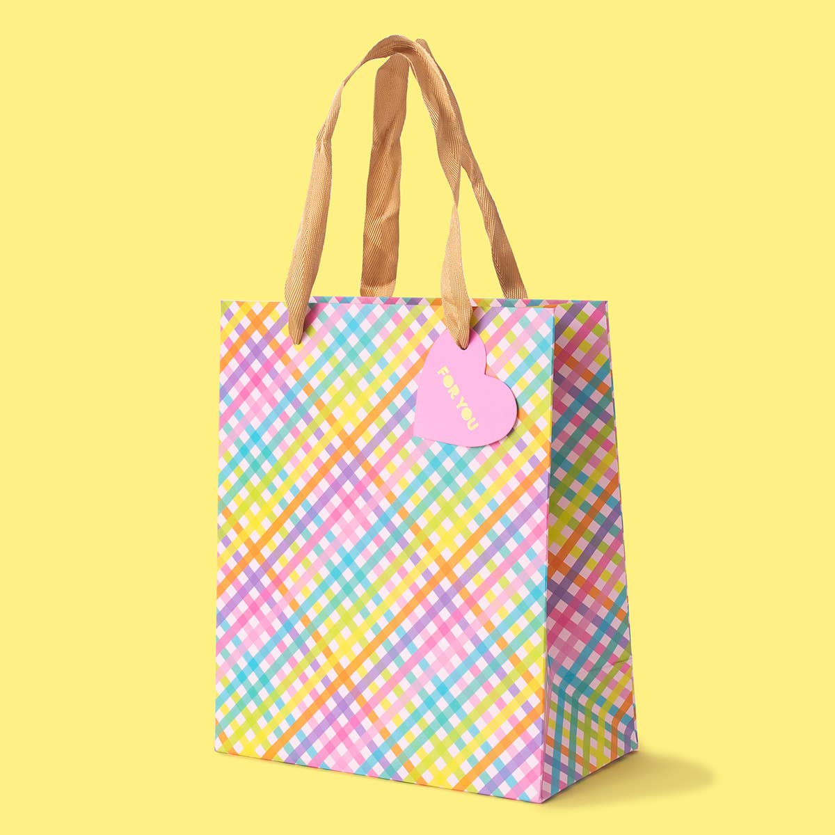 Gift Bags - Colorful Gingham - Assorted Sizes to Choose From - Purses & Pearls