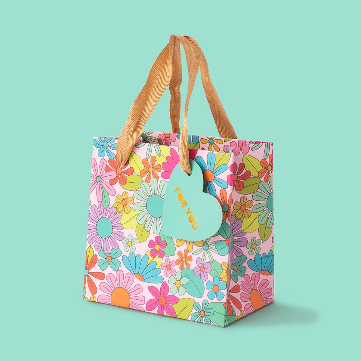 Gift Bags - Flower Garden - Assorted Sizes to Choose From - Purses & Pearls