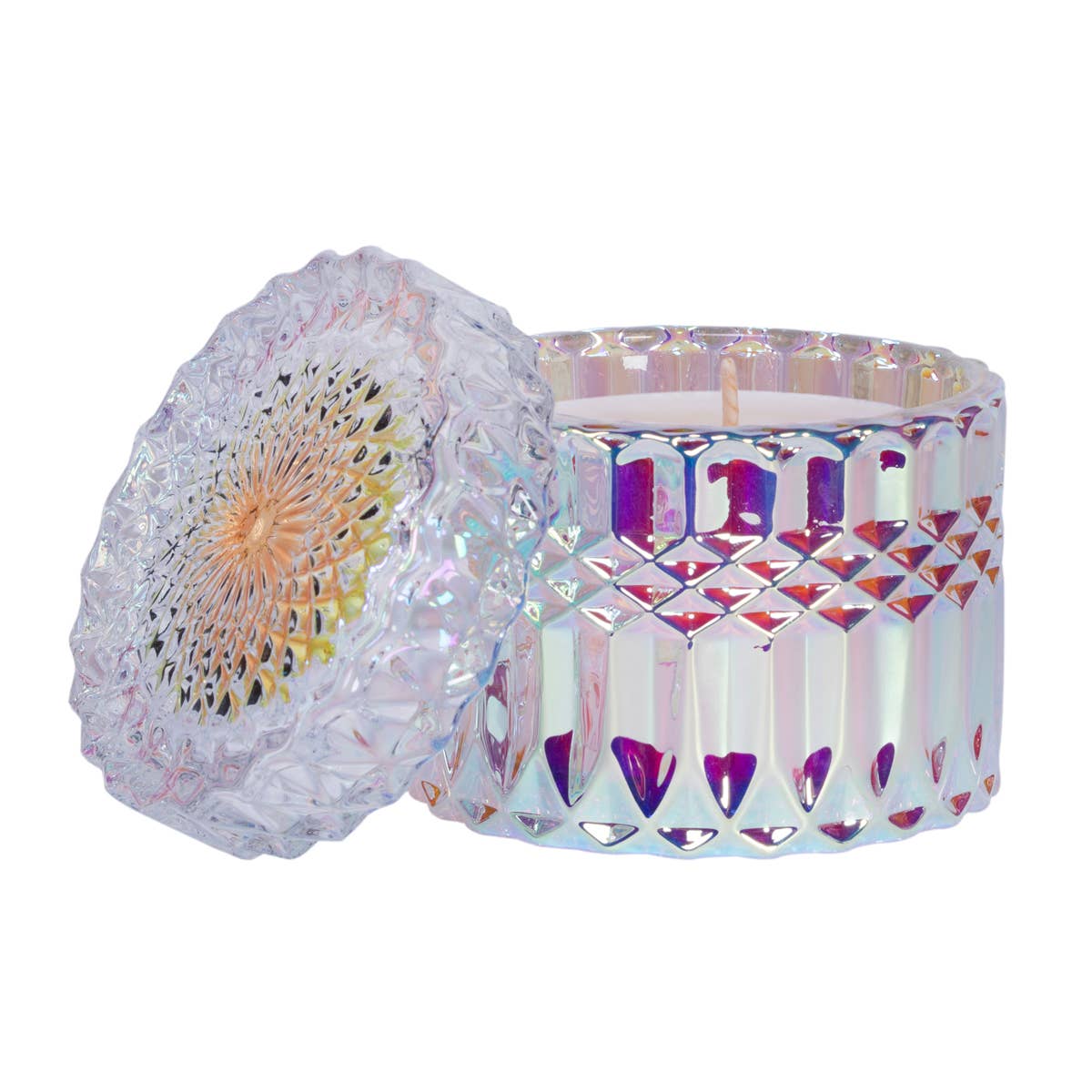 Gilded Cinnamon 8oz IRIDESCENT Petite Shimmer Candle - Purses & Pearls