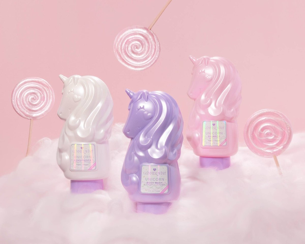 Glimmer Wish - Unicorn Kids Shampoo | Paraben & Sulfate Free - Purses & Pearls