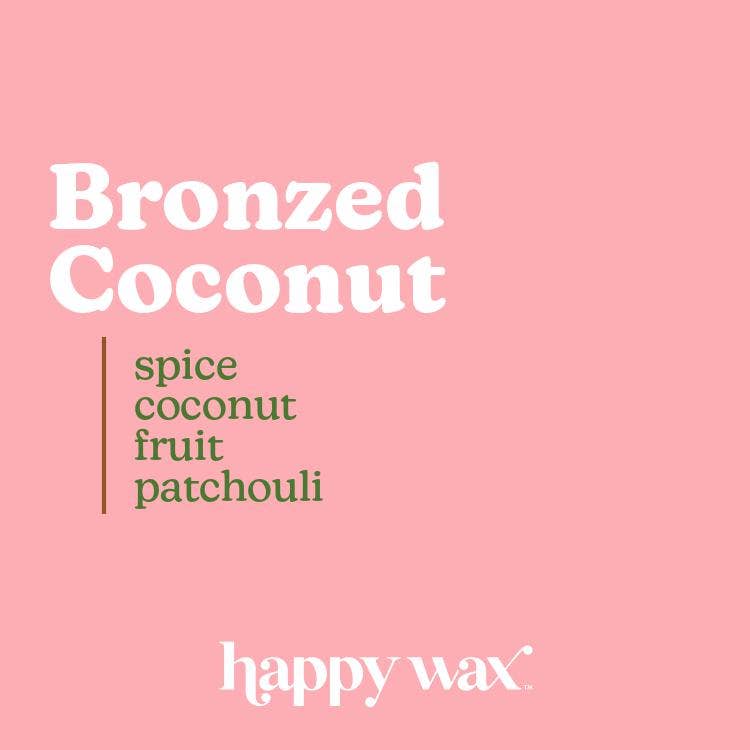 Happy Wax - Bronzed Coconut Wax Melts - Purses & Pearls