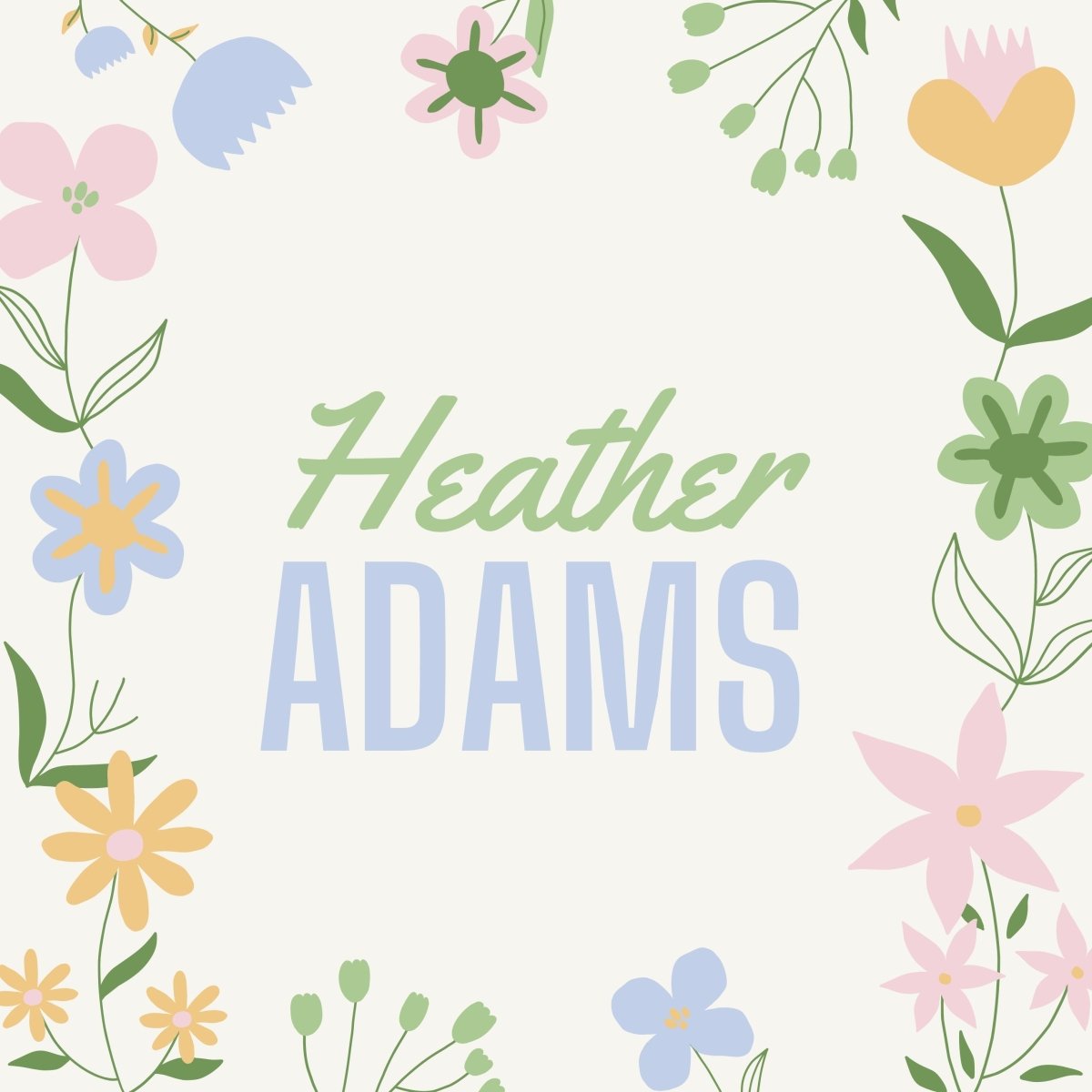Heather Adams - Purses & Pearls
