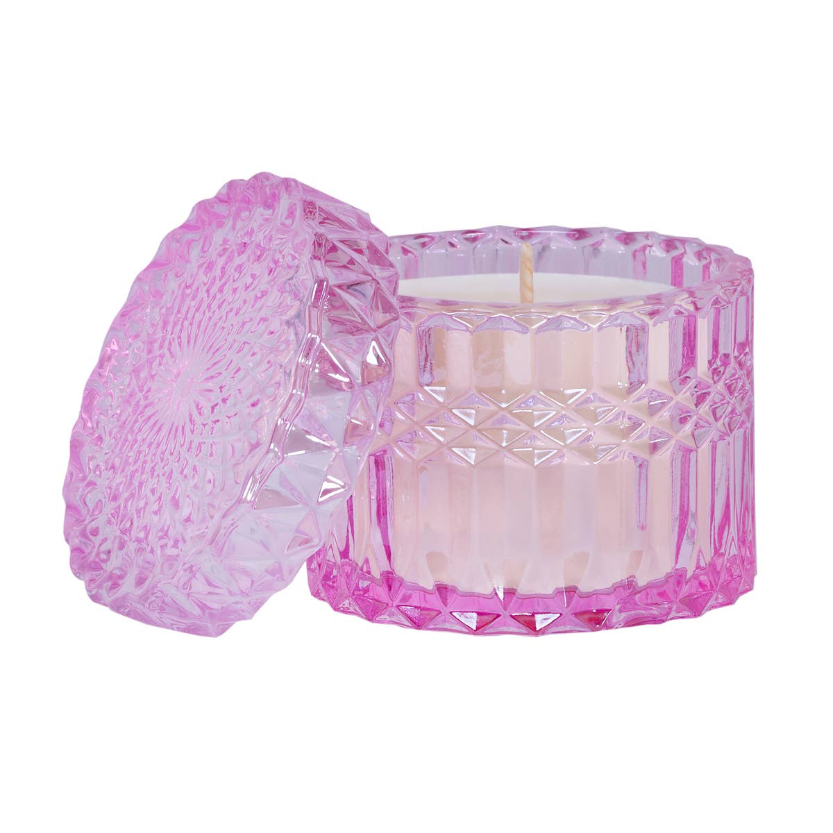 Island Blossom 8oz Petite Shimmer Candle 8oz - Purses & Pearls