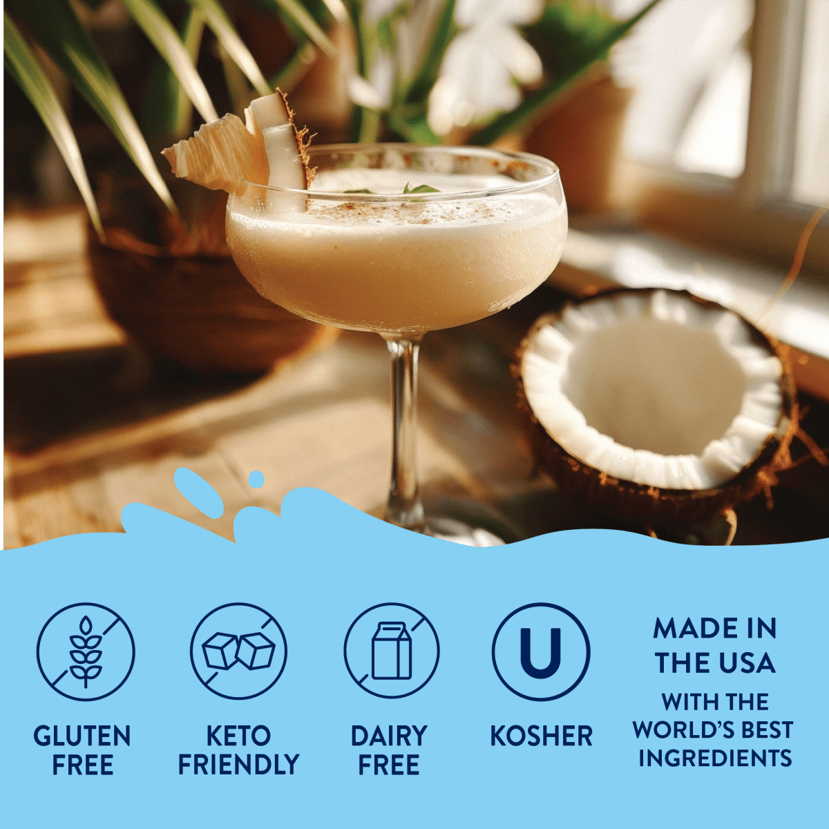 Jordan's Skinny Mixes - Sugar Free Coconut Syrup - Purses & Pearls