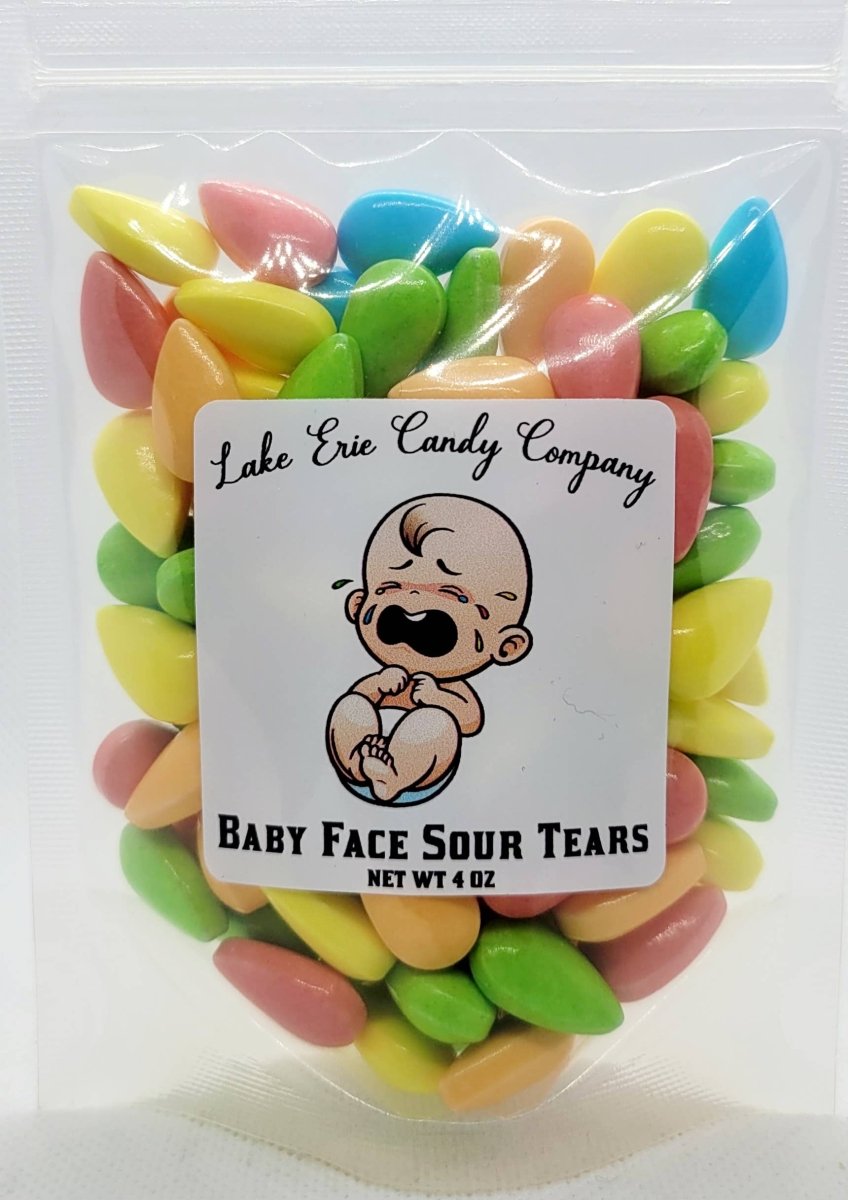 Lake Erie Candy Company - Baby Face Sour Tears - Purses & Pearls