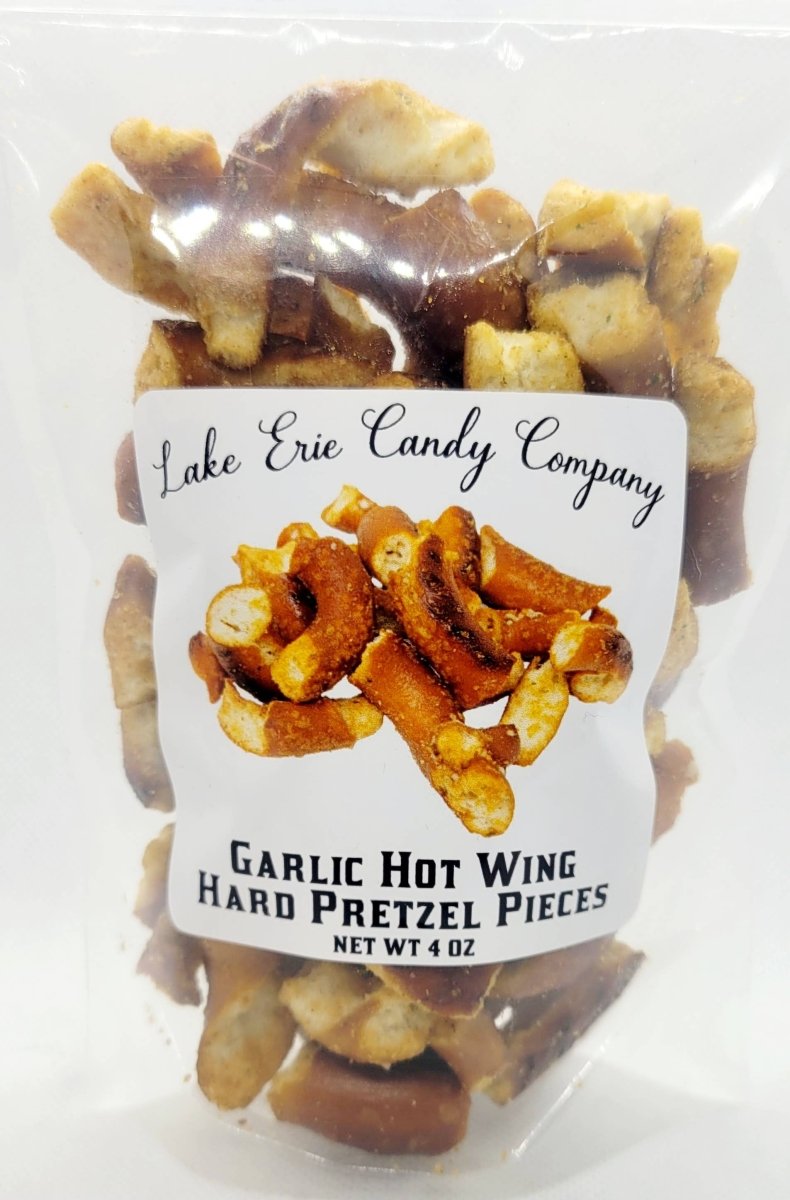 Lake Erie Candy Company - Garlic Hot Wing Hard Pretzel Pieces - Purses & Pearls