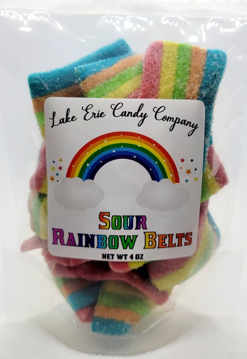 Lake Erie Candy Company - Sour Rainbow Belts - Purses & Pearls