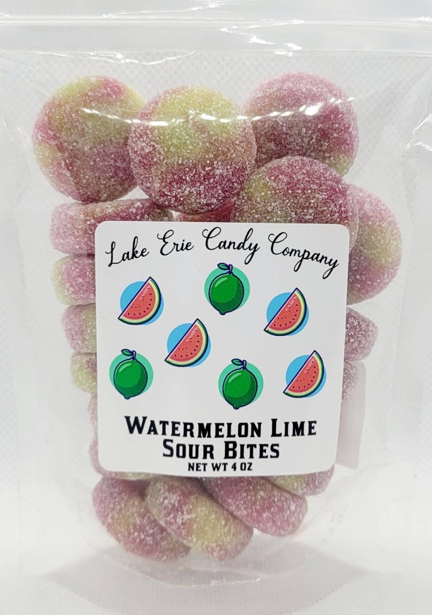 Lake Erie Candy Company - Watermelon Lime Sour Bites - Purses & Pearls