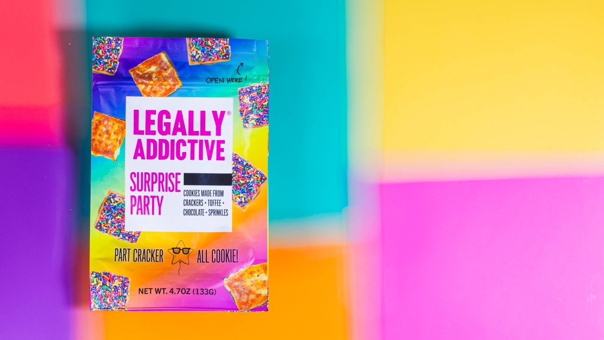 Legally Addictive Foods - Surprise Party - Purses & Pearls