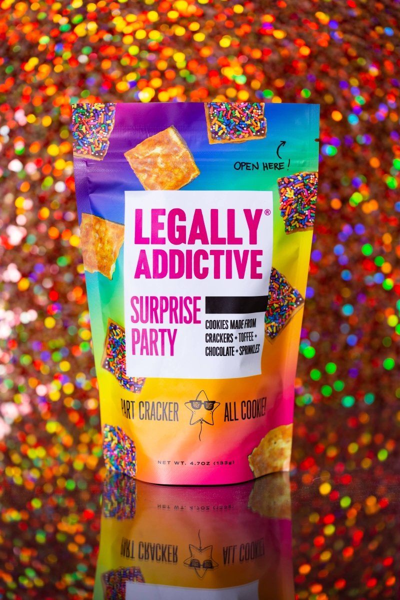 Legally Addictive Foods - Surprise Party - Purses & Pearls