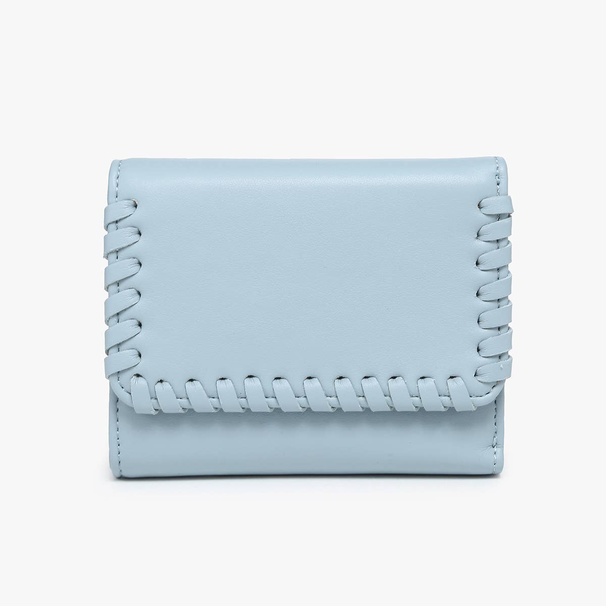 Logan Whipstitch Tri - fold Wallet - Purses & Pearls