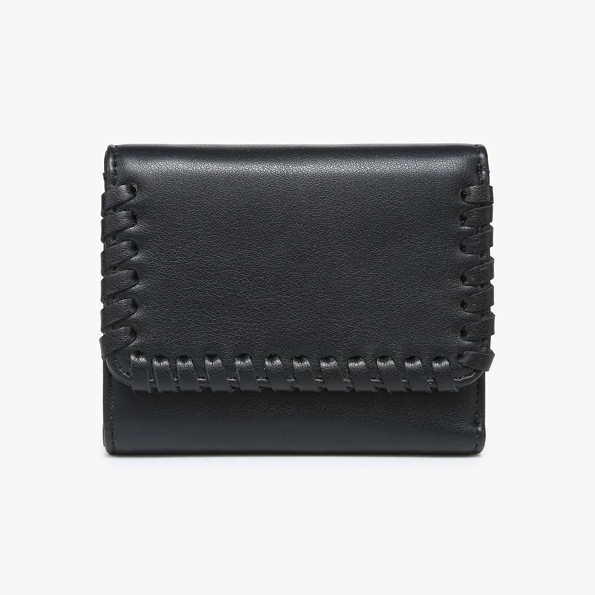 Logan Whipstitch Tri - fold Wallet - Purses & Pearls