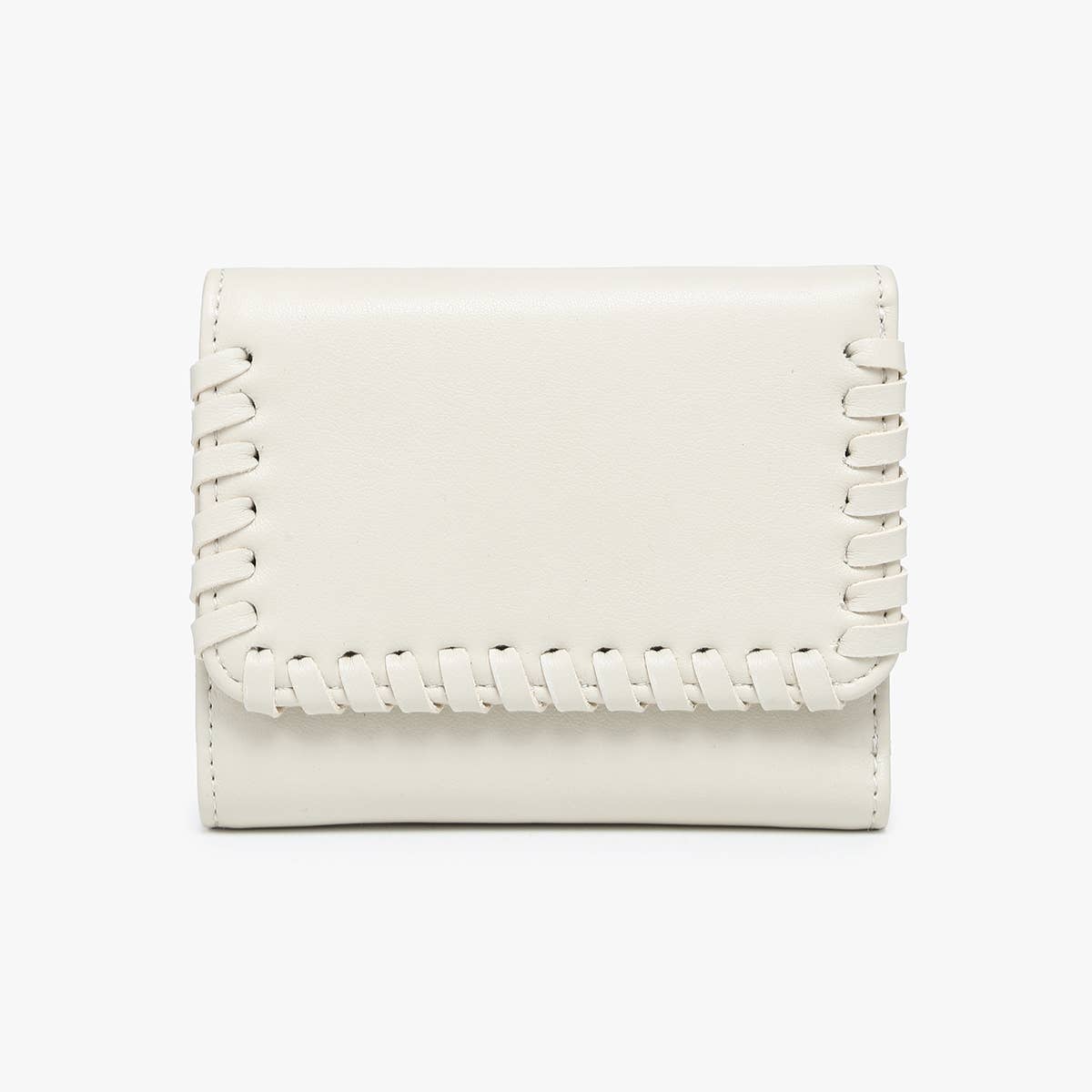 Logan Whipstitch Tri - fold Wallet - Purses & Pearls