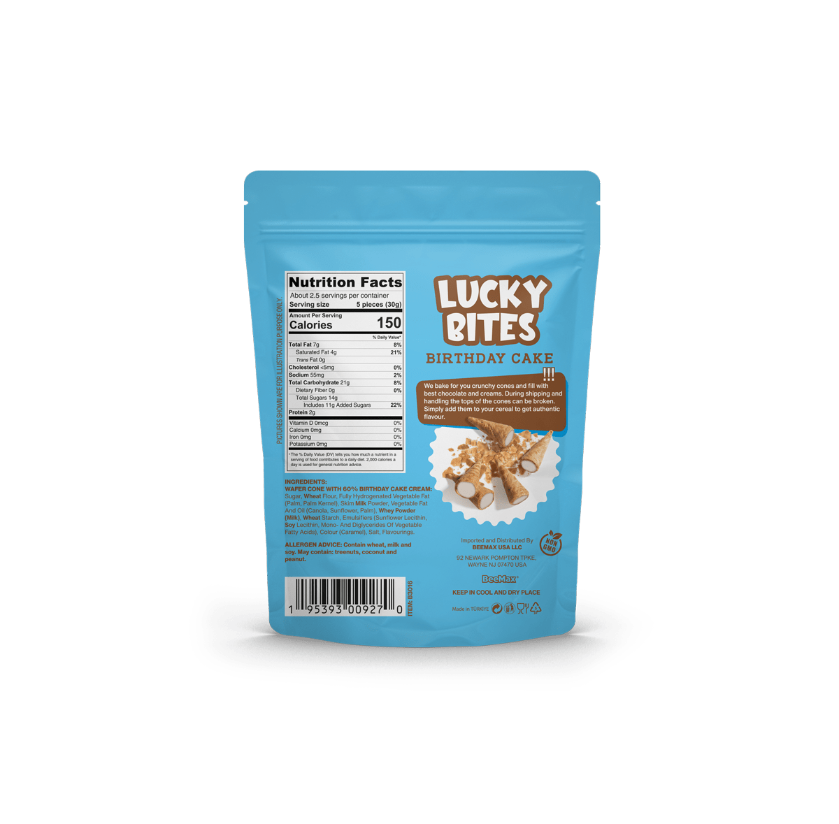 Lucky Bites β Birthday Cake Flavor 2.82 oz - Purses & Pearls