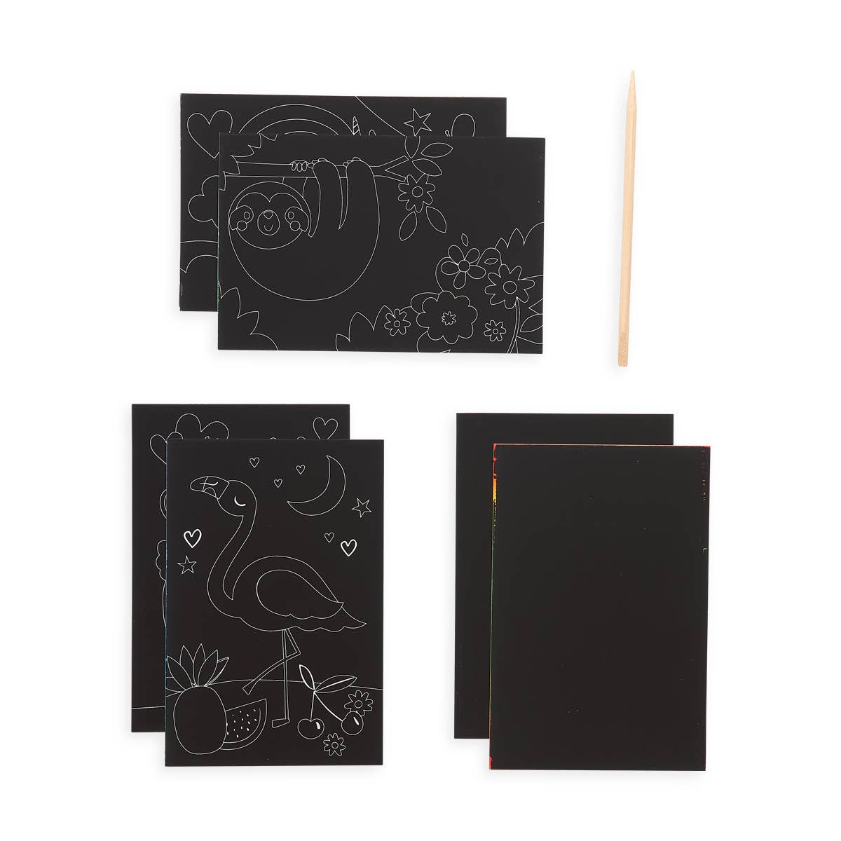 Mini Scratch & Scribble Art Kit: Unicorn - Purses & Pearls