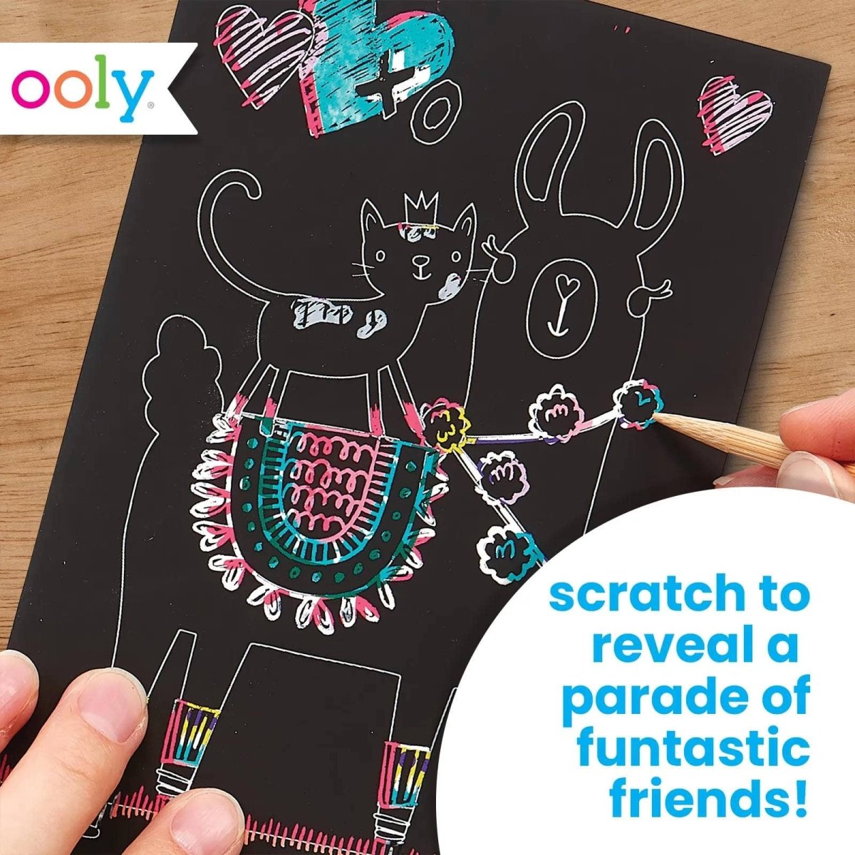 Mini Scratch & Scribble Art Kit: Unicorn - Purses & Pearls