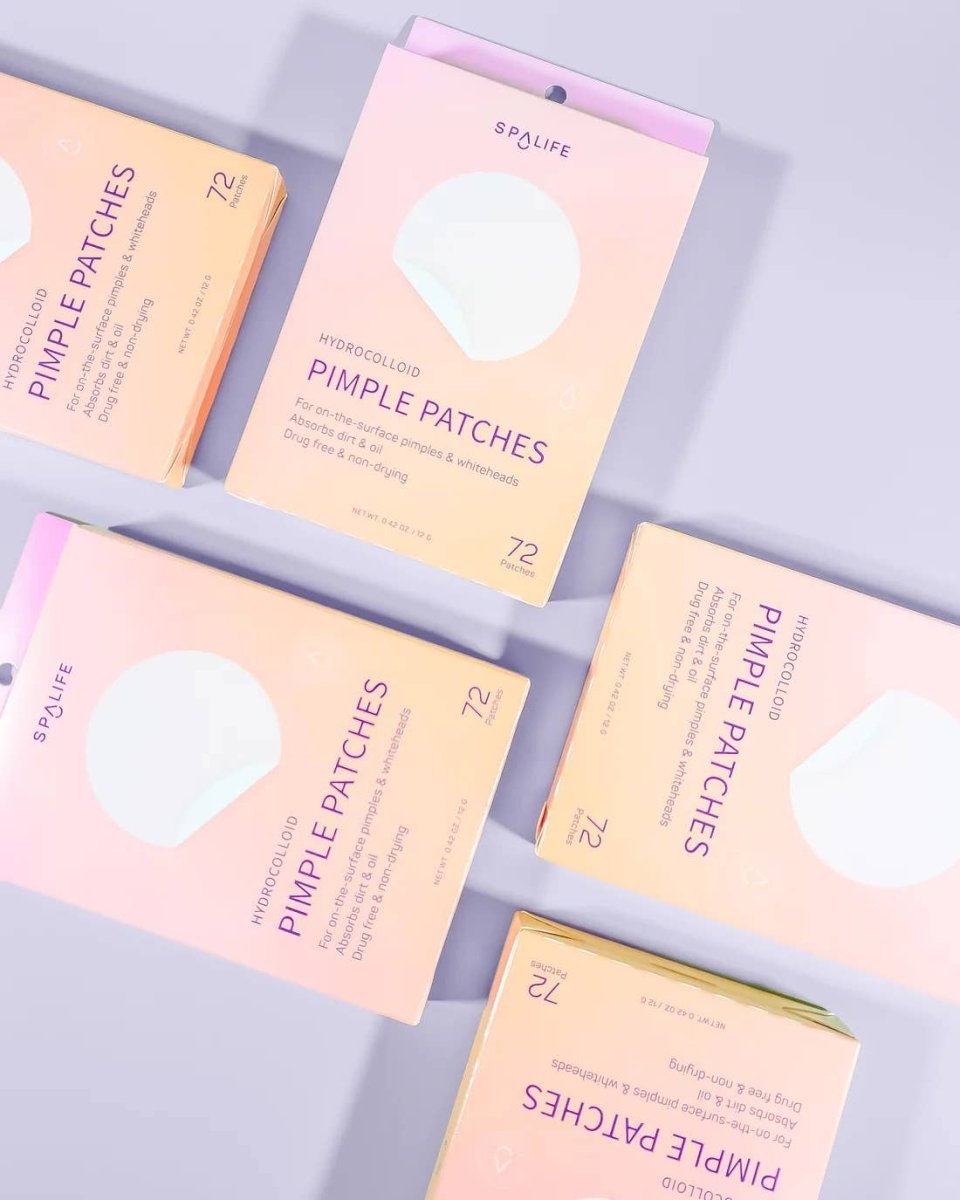 My Spa Life - Hydrocolloid Clear Pimple Patches 72ct - (Pink) - Purses & Pearls