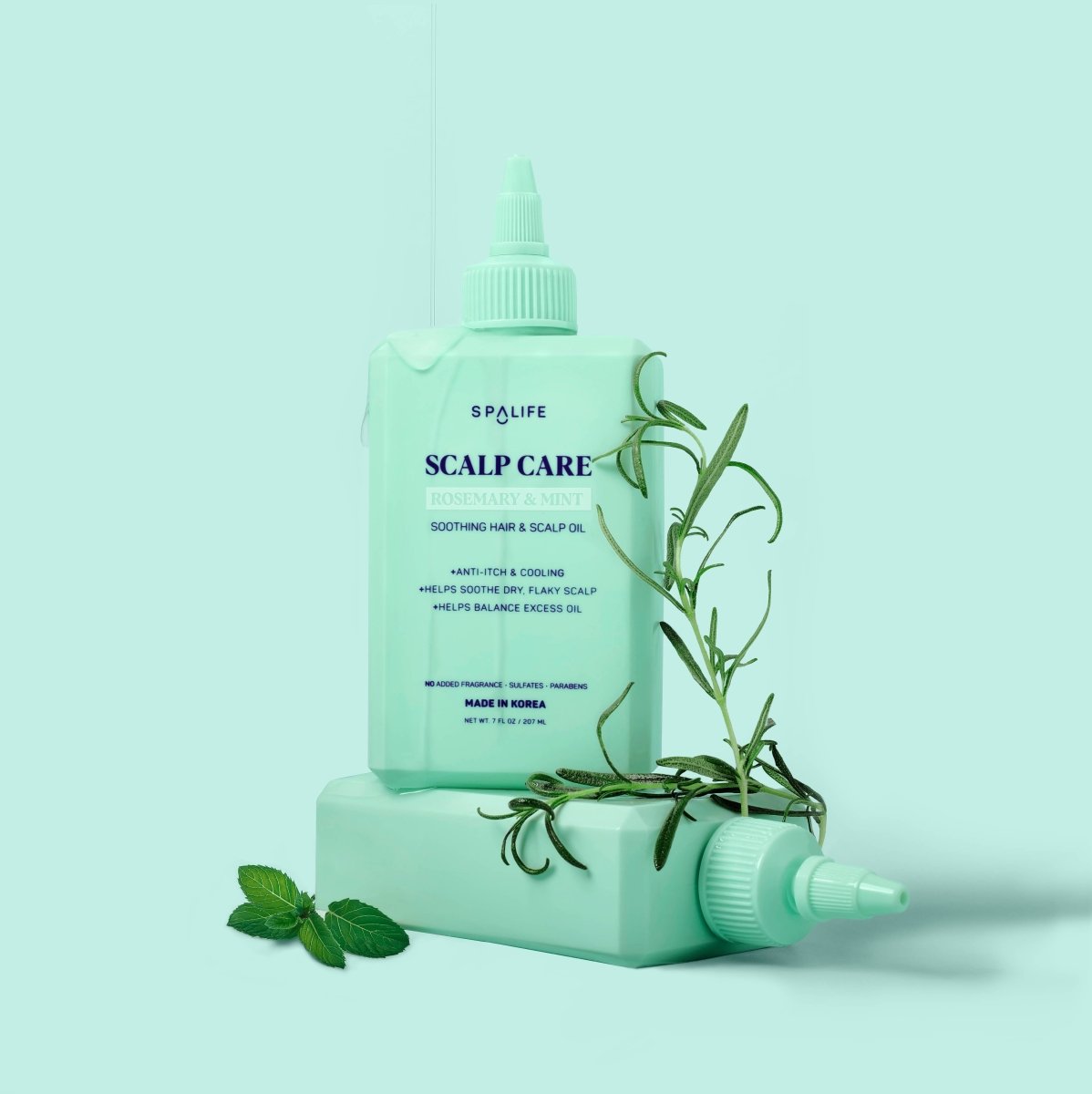 My Spa Life - Scalp Care Rosemary & Mint Soothing Hair & Scalp Oil - Purses & Pearls