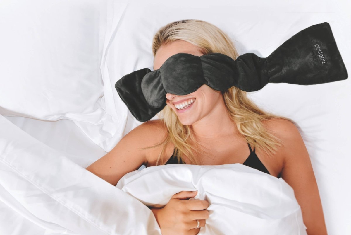 nodpod - Onyx Weighted Sleep Mask - Eye Mask - Purses & Pearls