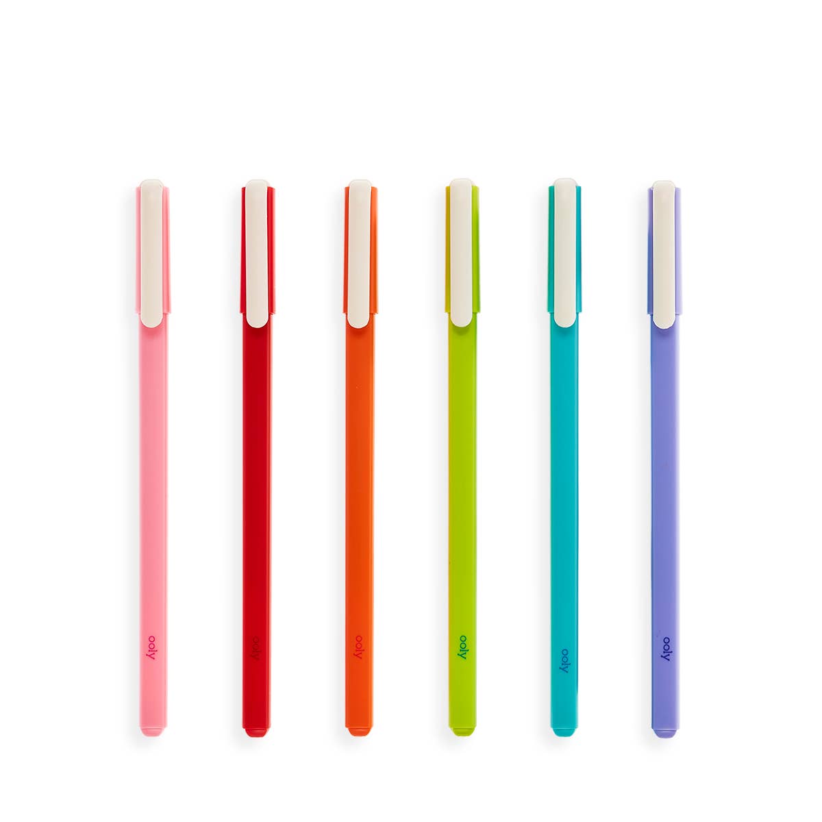 OOLY - Fine Lines Gel pens set of 6 - Purses & Pearls