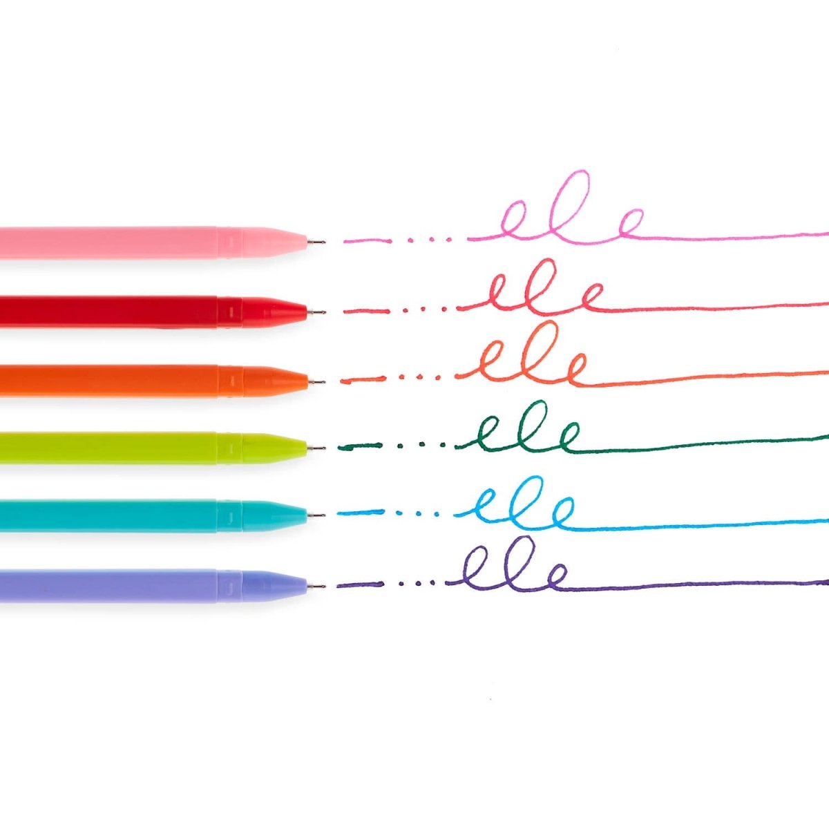OOLY - Fine Lines Gel pens set of 6 - Purses & Pearls