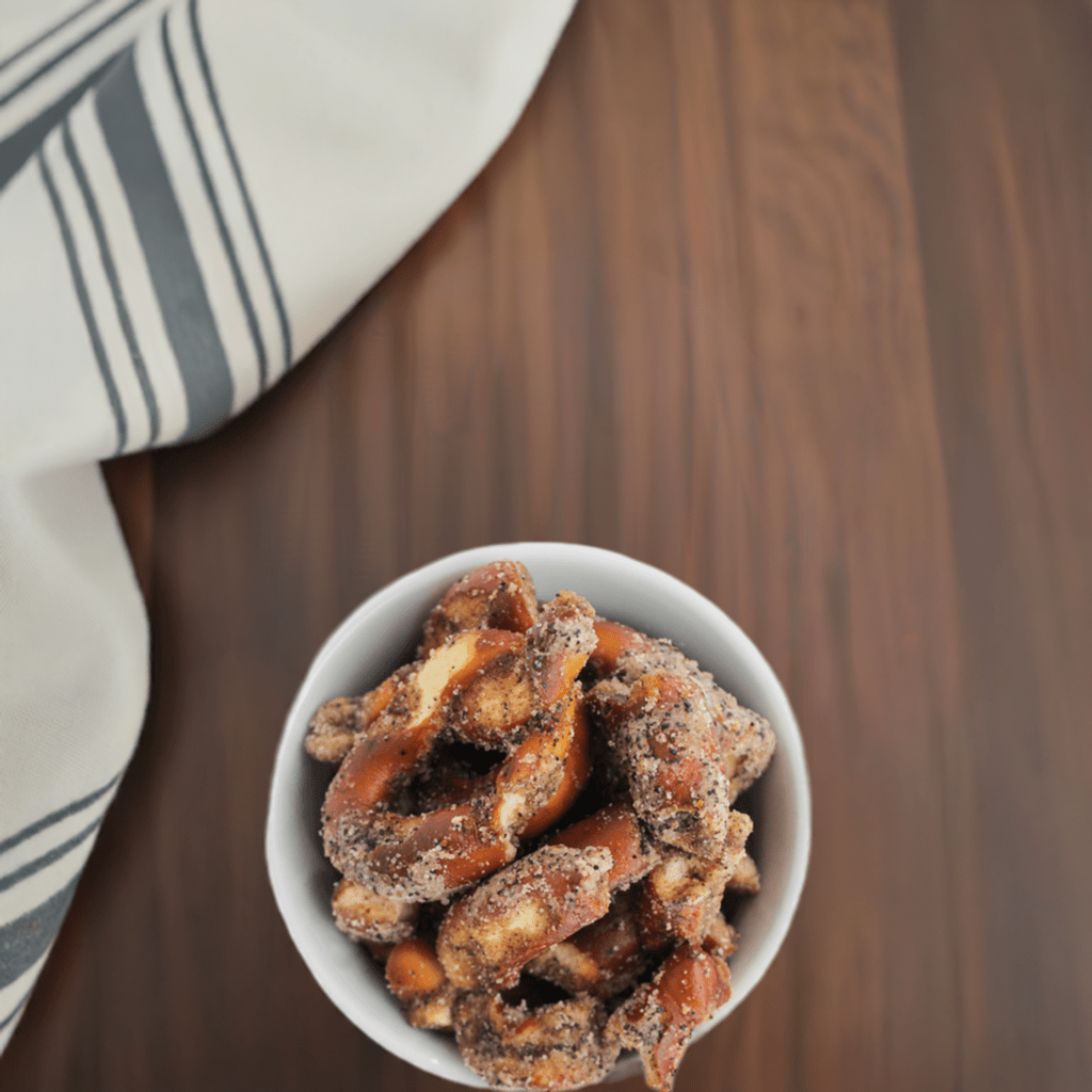 Outsiders Kitchen - Coffee + Cream Pretzel Bites - Purses & Pearls