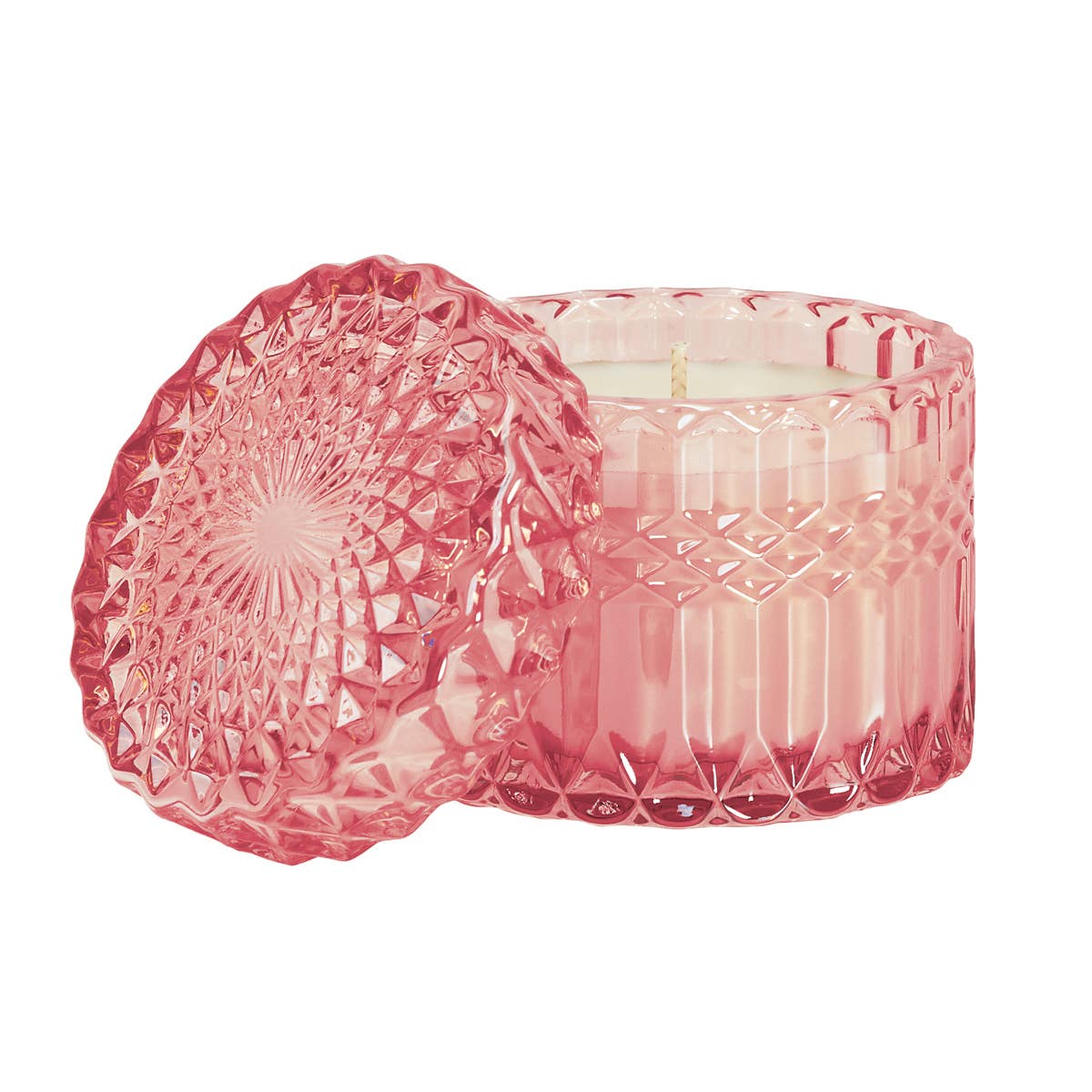 Pink Bellini 8oz Petite Shimmer Candle - Purses & Pearls