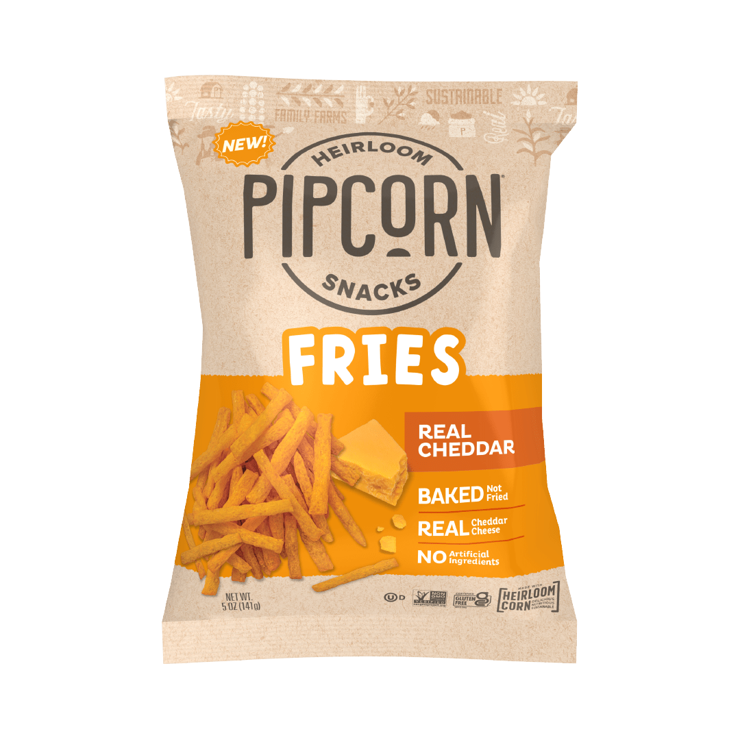 Pipcorn - Cheddar Fries, 5oz - Purses & Pearls