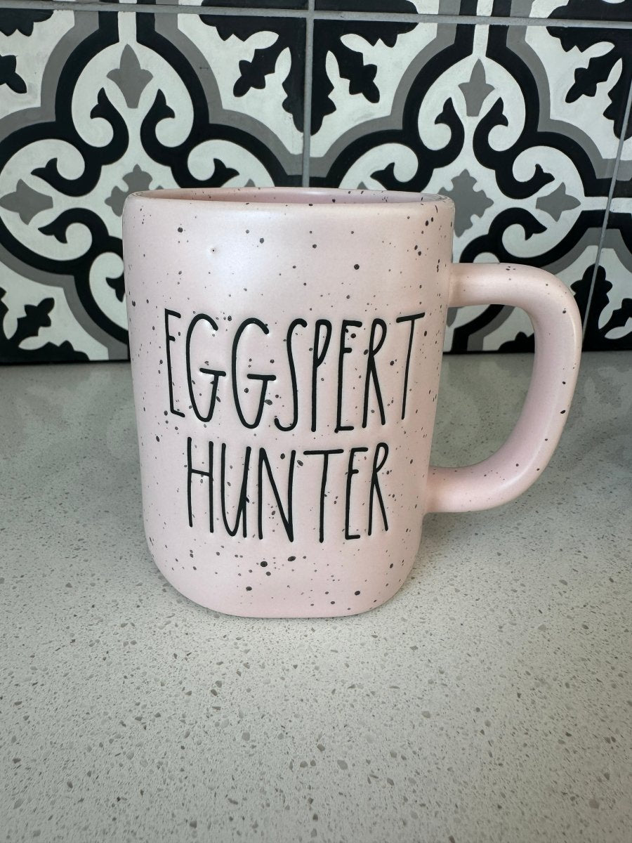 Rae Dunn Easter Mug - "Eggspert Hunter" - Purses & Pearls